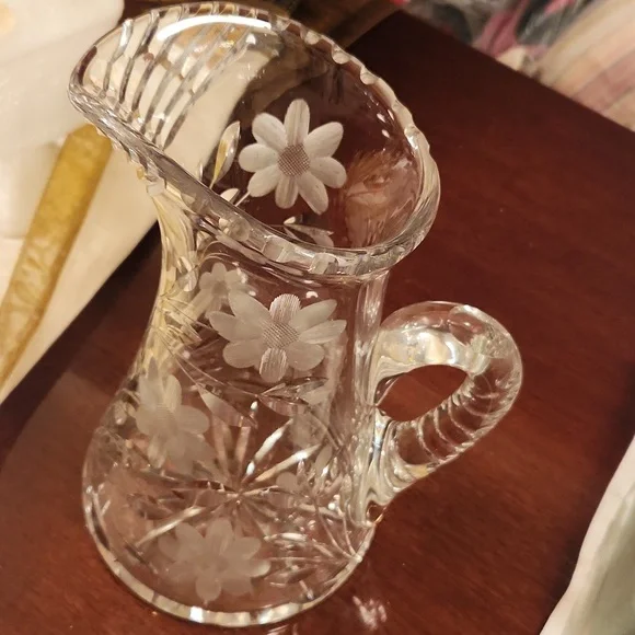 Crystal pitcher